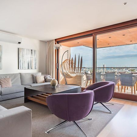 Luxury Sea View Apartment In Puerto De Alcudia Bagian luar foto