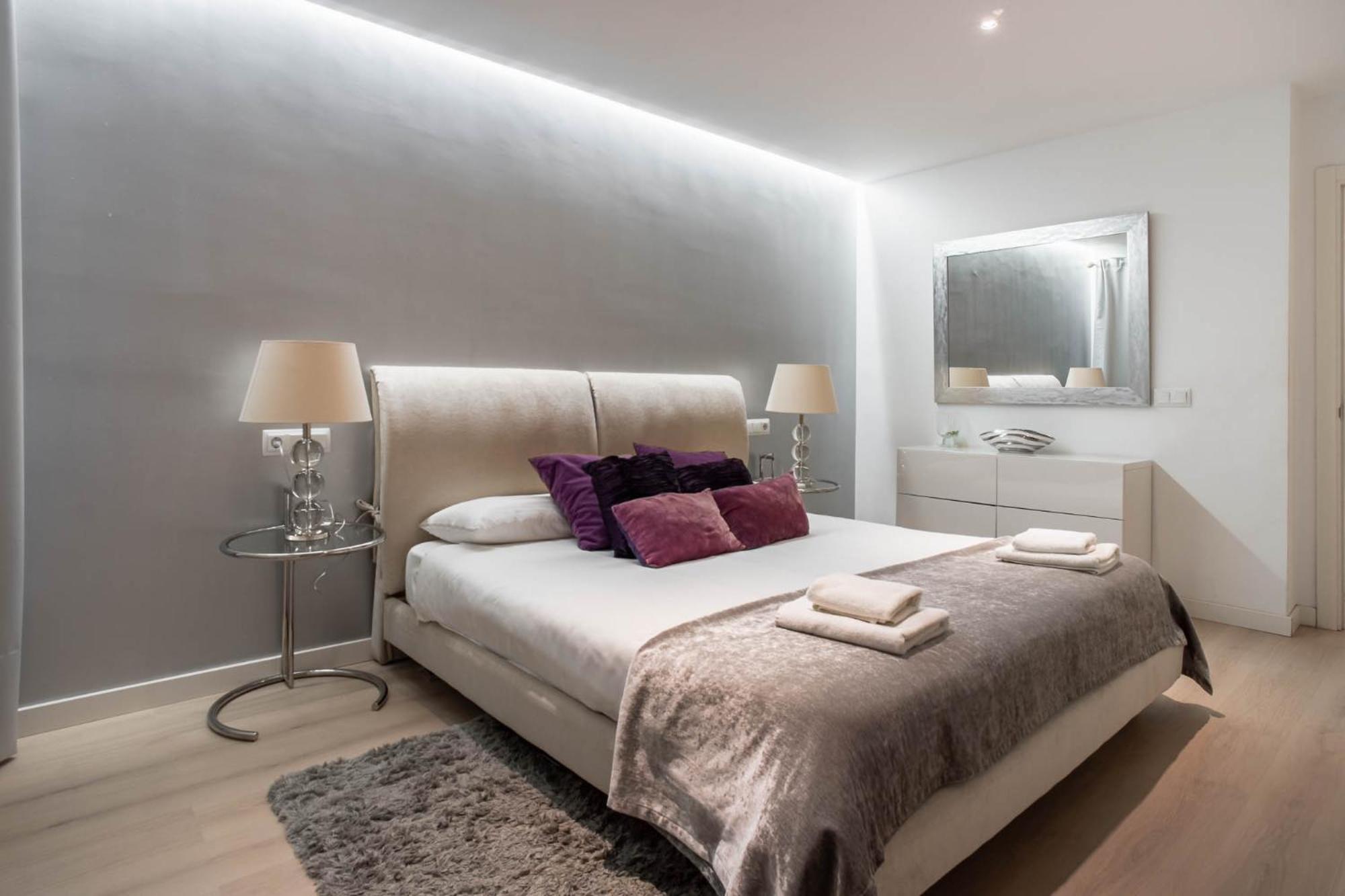 Luxury Sea View Apartment In Puerto De Alcudia Bagian luar foto