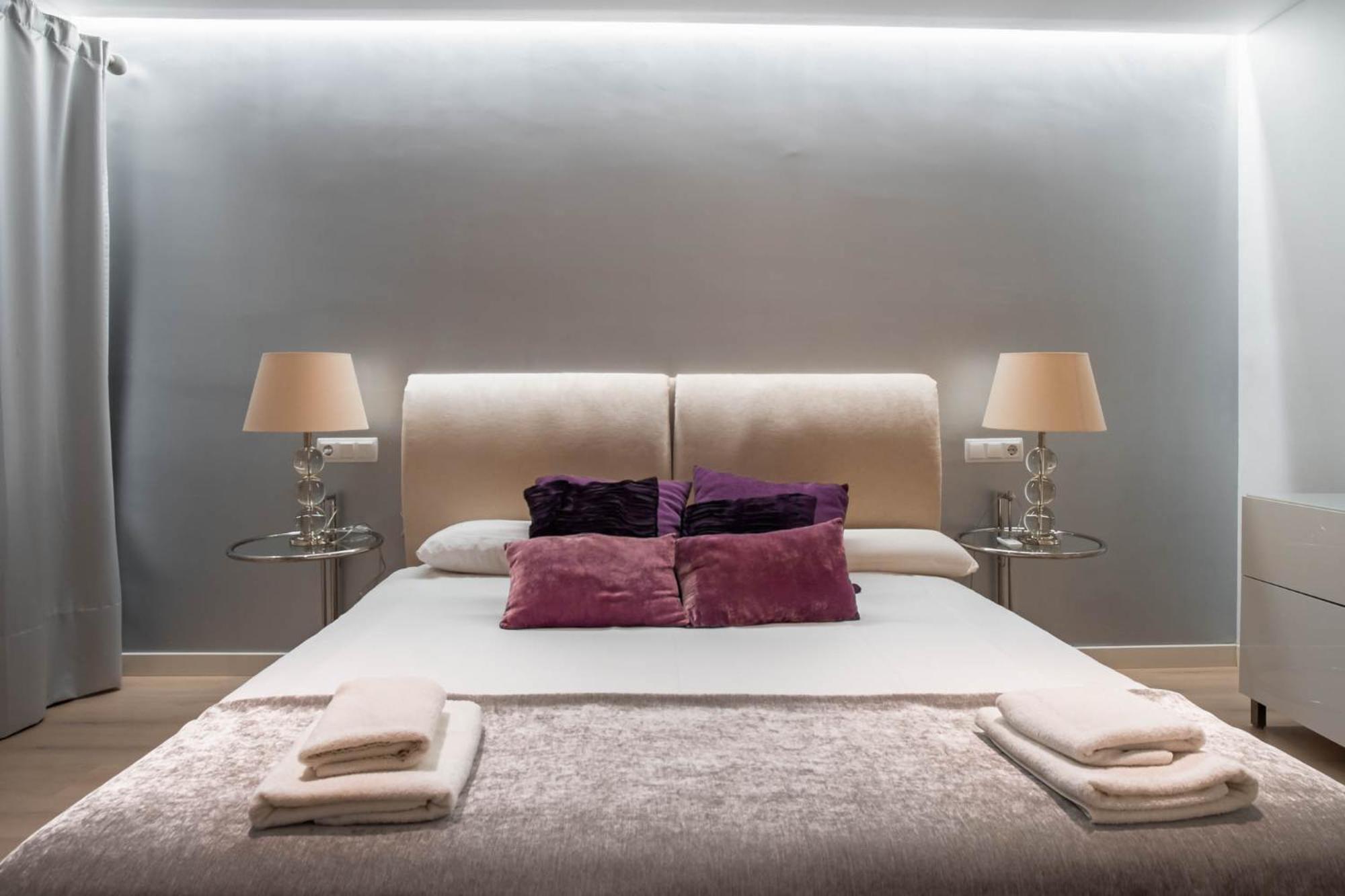 Luxury Sea View Apartment In Puerto De Alcudia Bagian luar foto
